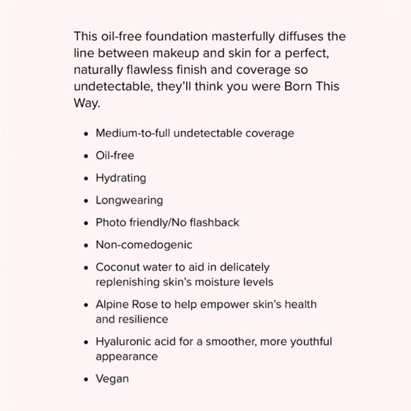 TOO FACED Born This Way Undetectable Foundation NUDE - Picture 14 of 14